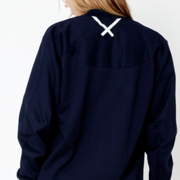 ADIDAS Women's BK2308 XbyO  Track Jacket Legend Ink - Picture 2 of 2